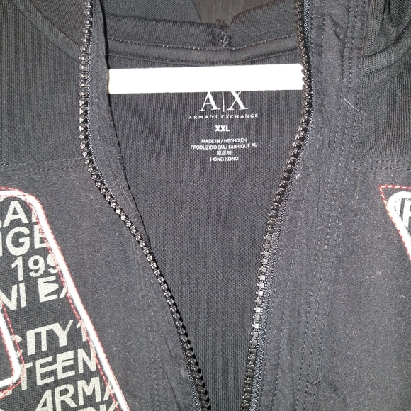Armani Exchange Sleeveless Hoodie - Picture 5 of 5
